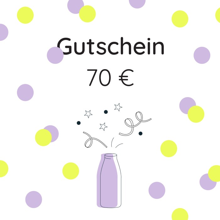 70 € Digitaler Berioo Gutschein