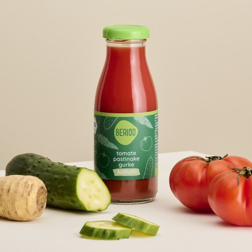 Tomate Pastinake Gurke Gemüse
