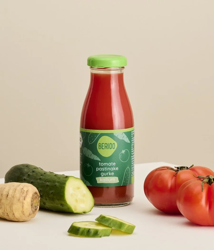 Tomate Pastinake Gurke Saft